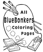 Bluebonkers free Kids coloring pages 